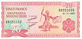 20 Burundi-Franc Banknote