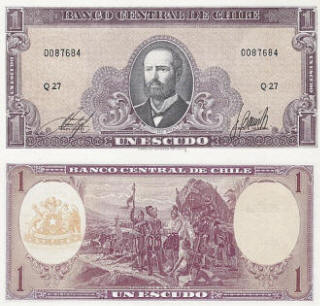 Banknote 1 Chilenischer Escudo