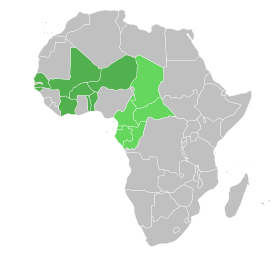 Länder der CFA-Franc-Zone