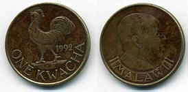 1 Kwacha, 1992