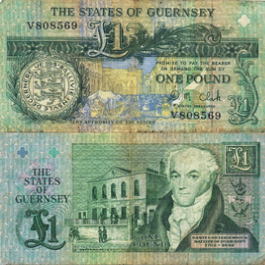 1-Pfund-Note von 1980